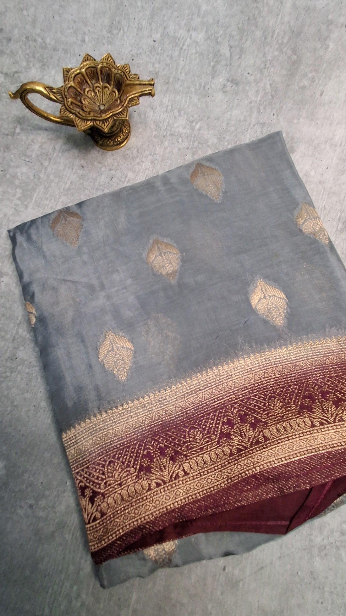Mashru Crepe Saree