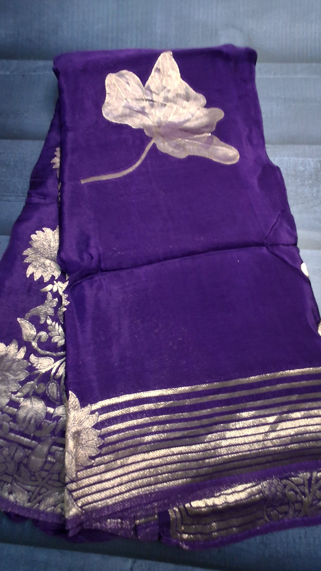 Pure Mashru Crepe Saree