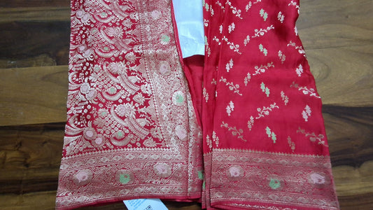 Pure Mashru satin silk saree