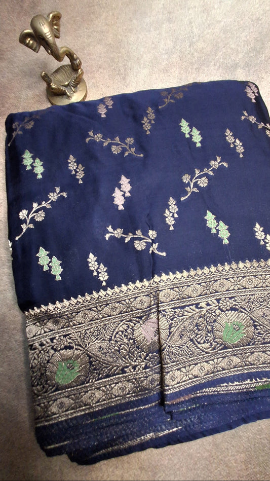Pure  Mashru satin  silk saree