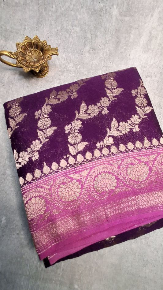 Banarasi Georgette Saree