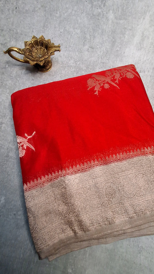 Banarasi Georgette Saree