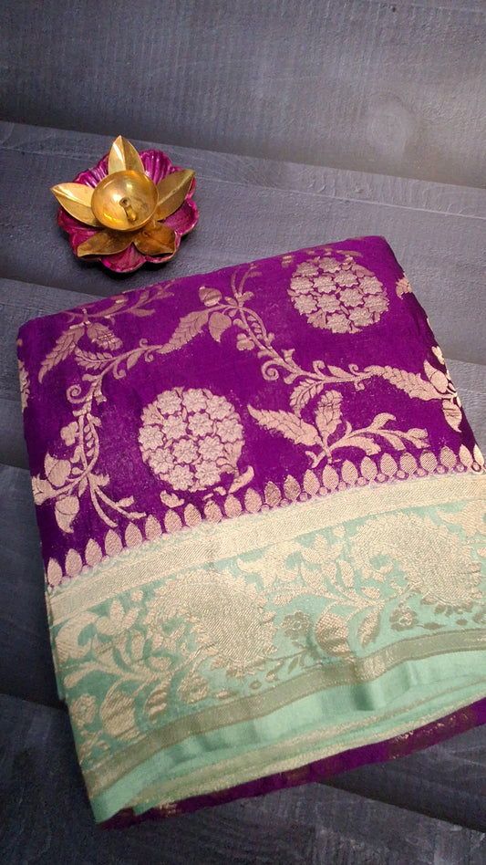 Banarasi Georgette Saree