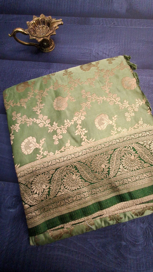 Pure Mashru satin silk saree