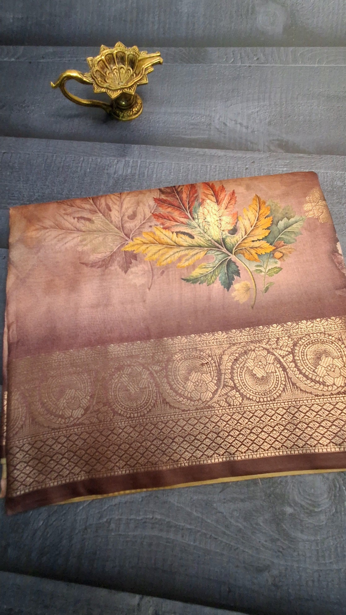 Dola digital print saree