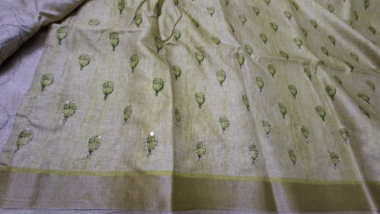 Ernakulam silk saree with hand embroidery work