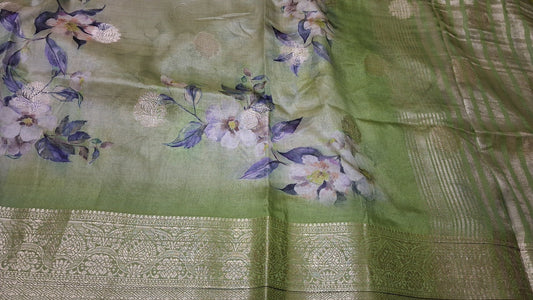 Dola digital print saree