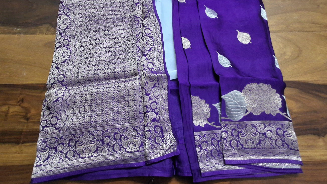Pure  Mashru satin  silk saree